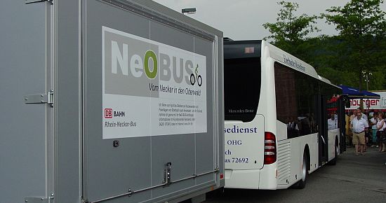 NeO-Bus - die Busverbindung zwischen Main und Neckar